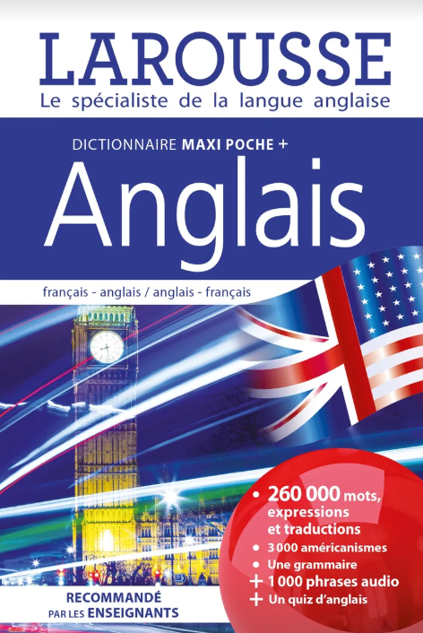 Image Dictionnaire Larousse Maxipoche Plus Anglais