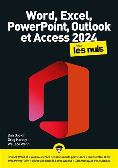 Image Word, Excel, PowerPoint, Outlook et Access 2024 : pour les nuls
