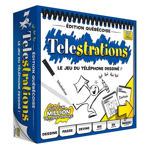 Image Telestrations : le jeu du téléphone dessiné!