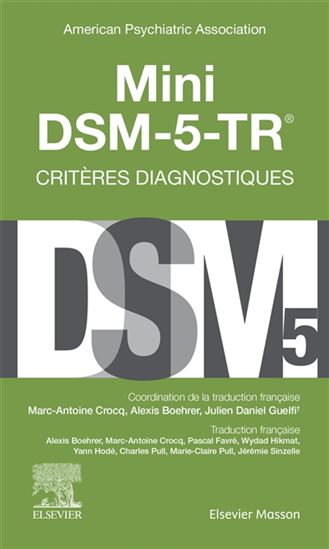 Image Mini DSM-5-TR : critères diagnostiques