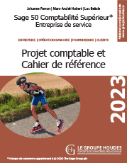 Image Sage 50 Comptabilité Supérieur. Entreprise de service