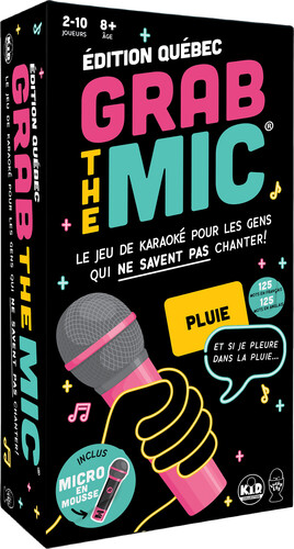 Image Grab the mic : le jeu de karaoké pour les gens qui ne savent pas chanter!