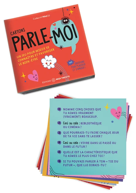 Image Cartons Parle-moi : Un jeu pour mieux se connaître et favoriser le bien-être