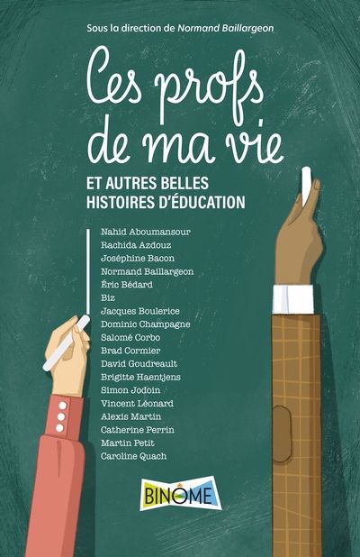 Image Ces profs de ma vie et autres belles histoires d'éducation