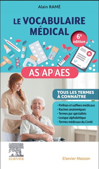Image Le vocabulaire médical des AS-AP-AES, 6e édition