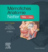 Image Mémofiches anatomie Netter, Tête et cou, 6e édition