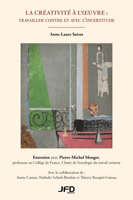 Image La créativité à l'œuvre : travailler contre et avec l'incertitude : entretien avec Pierre-Michel Menger, professeur au Collège de France, Sociologie du travail créateur