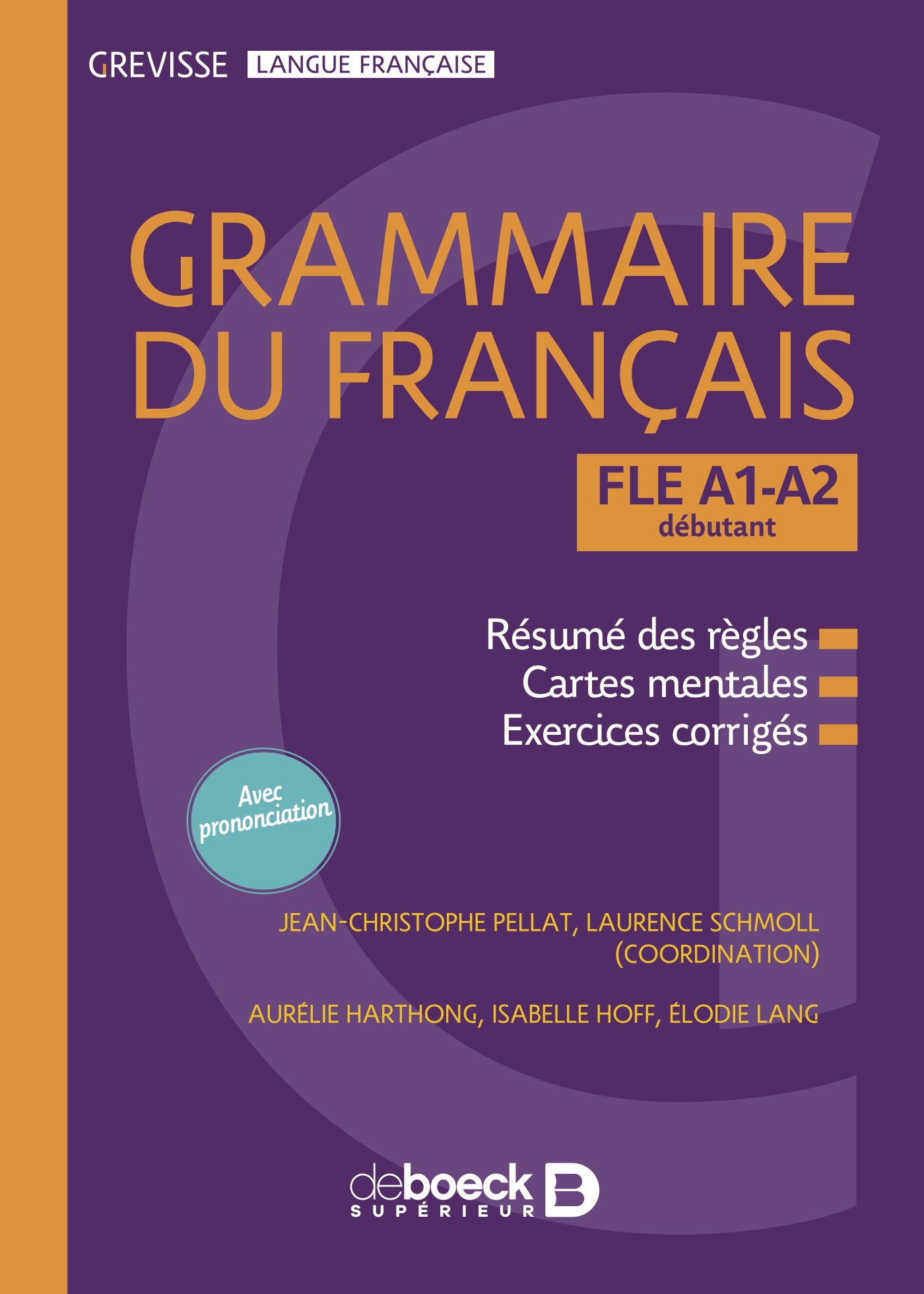 Image Grammaire du français : FLE A1-A2