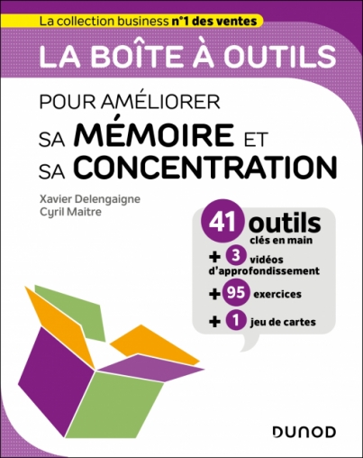 Image La boîte à outils pour améliorer sa mémoire et sa concentration