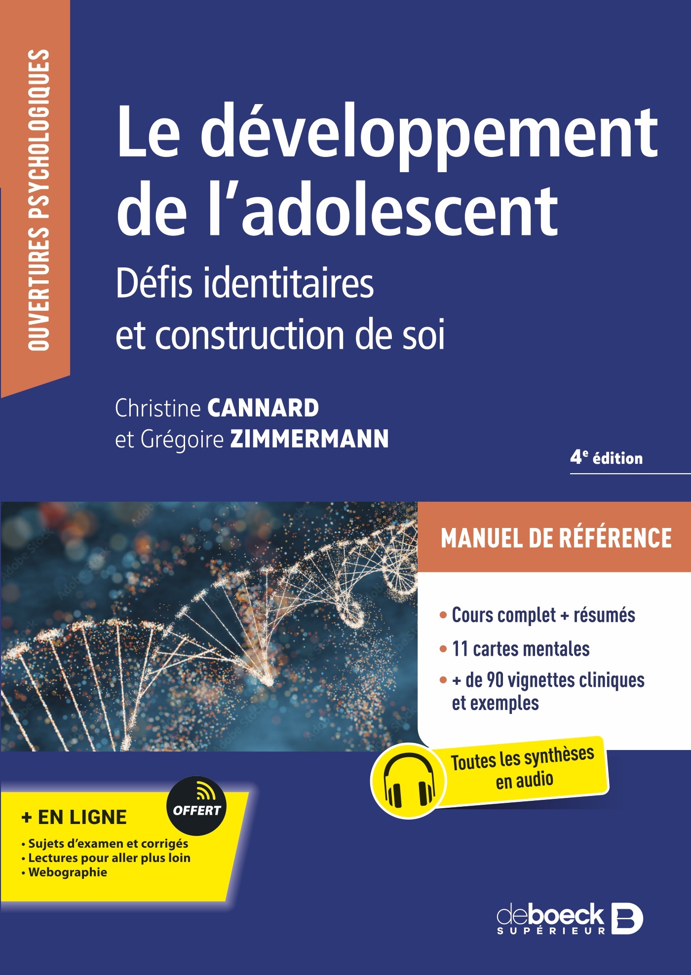 Image Le développement de l'adolescent : défis identitaires et construction de soi, 4e édition