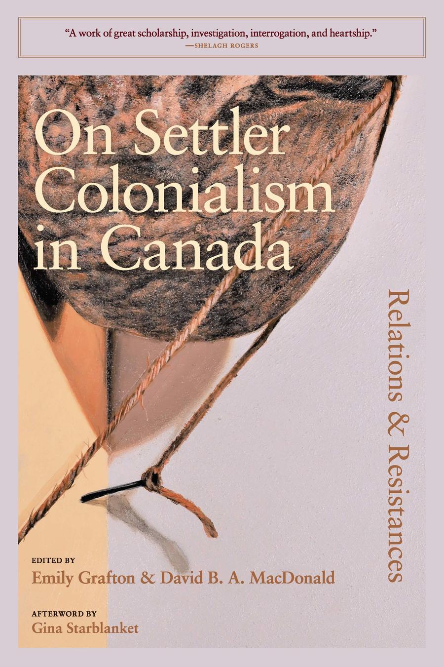 Image On settler colonialism in Canada : relations & resistances