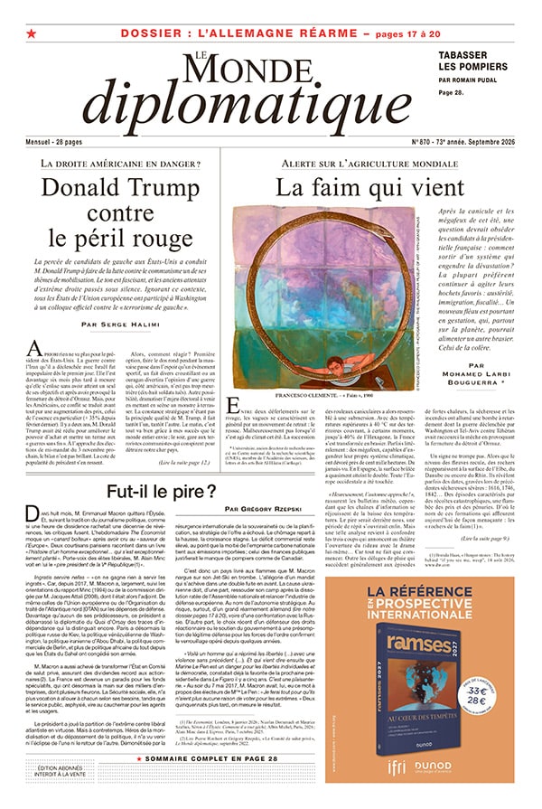 Image Le Monde diplomatique no. 870