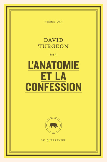 Image L'anatomie et la confession : essai