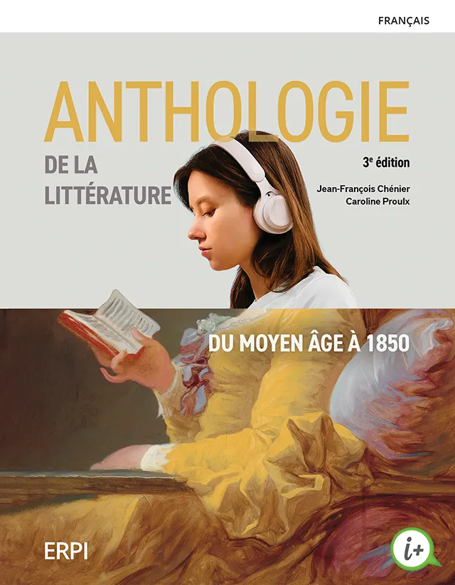 Image Anthologie de la littérature : du Moyen Âge à 1850, 3e édition