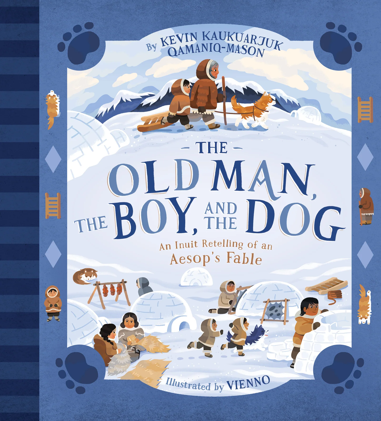 Image The old man, the boy, and the dog : an Inuit retelling of an Aesop's fable