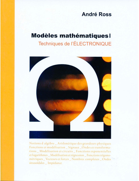 Image Modèles mathématiques 1 : techniques de l'électronique