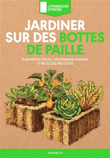 Image Jardiner sur des bottes de paille
