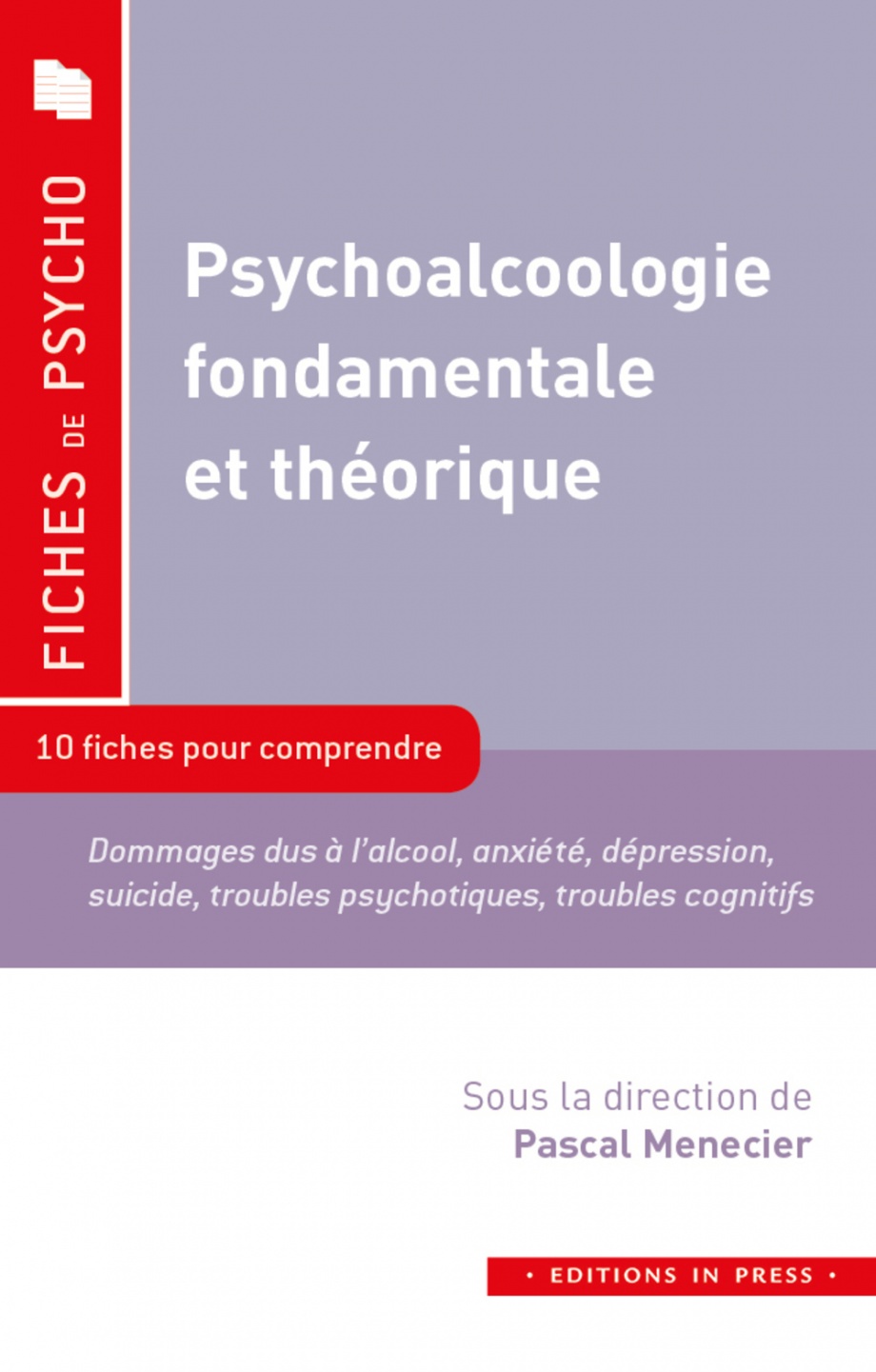 Image Psychoalcoologie fondamentale et théorique