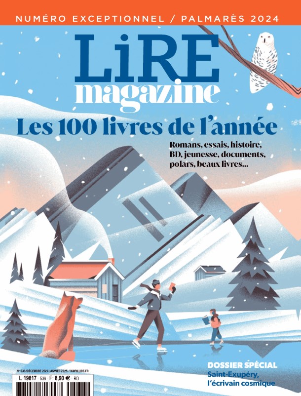 Image Les 100 livres de l'année 2024 du magazine littéraire Lire